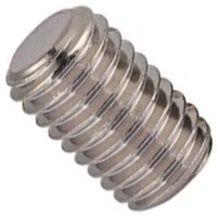 MS18066-24 HEX SOCKET SET SCREW FLAT PT MILITARY